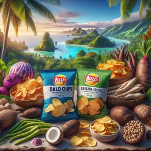 Dalo and Cassava chips