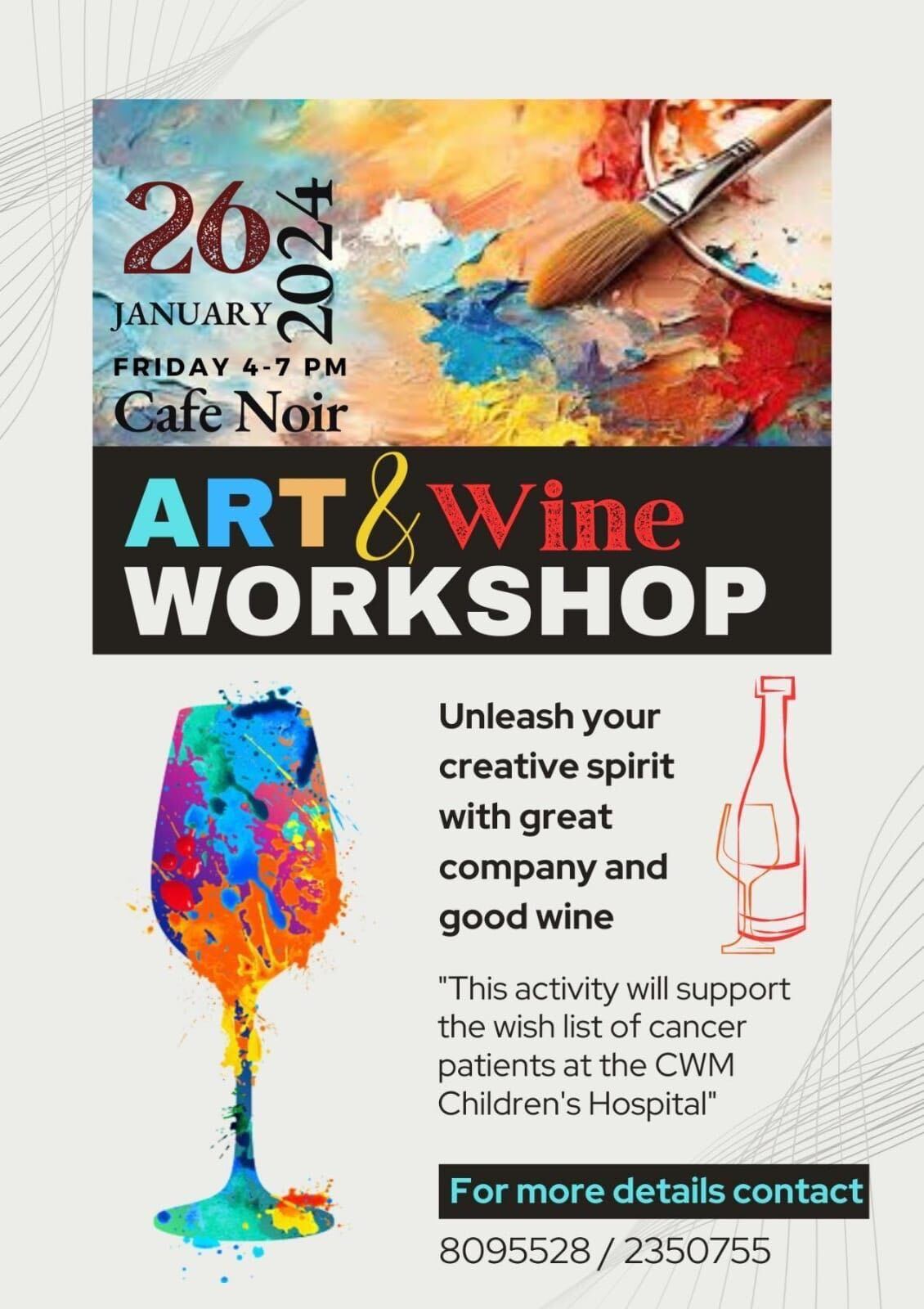 Art & Wine Workshop